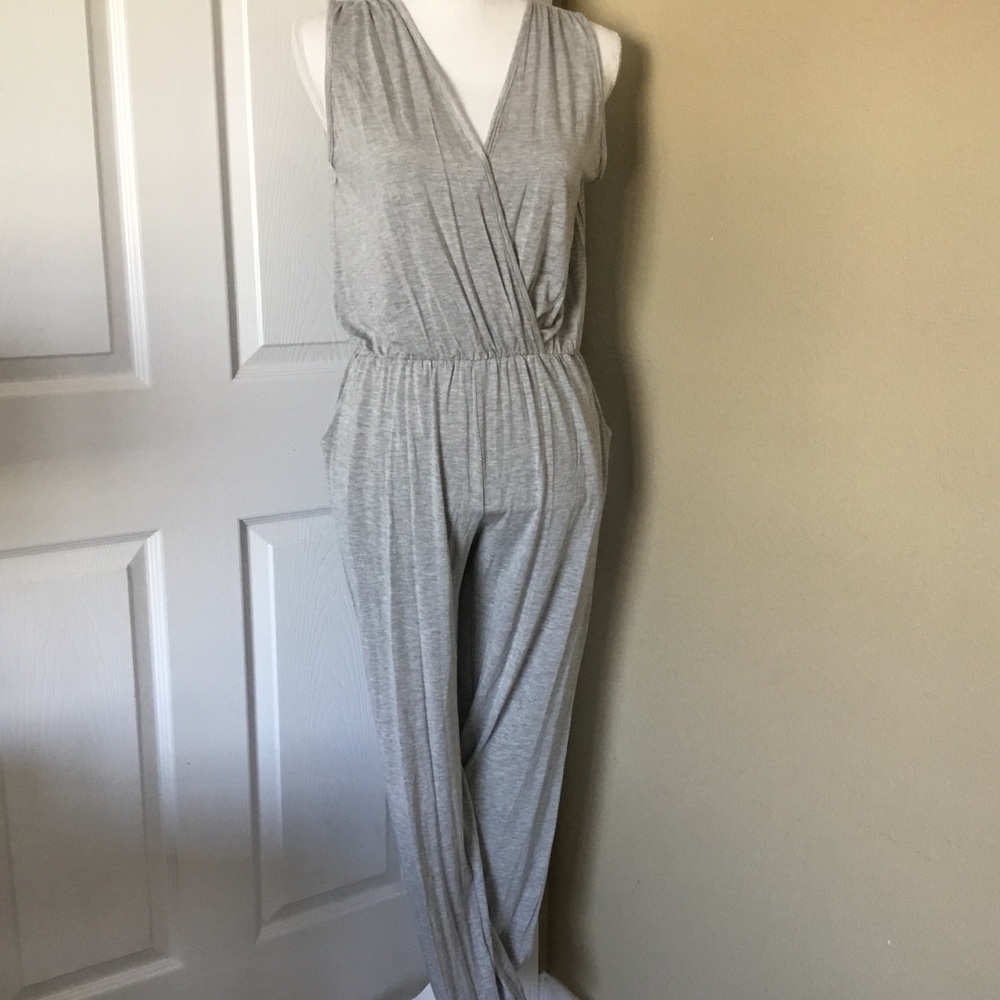 *Janessa Surplice Jumpsuit - Picture 6 of 8